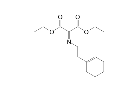 Diethyl[2'-(1"-cyclohexenyl)ethylimino]malonate