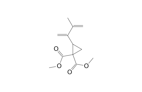 1,1-Cyclopropanedicarboxylic acid, 2-(2-methyl-1-methylene-2-propenyl)-, dimethyl ester