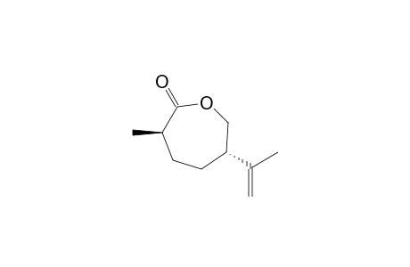 (3R,6S)-3-Methyl-6-isopropenyl-2-oxo-oxepanone