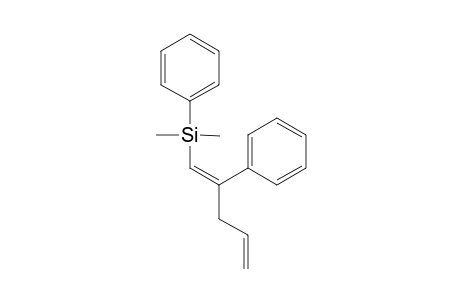 (Z)-2-Phenyl-1-(dimethylphenylsilyl)-1,4-pentadiene