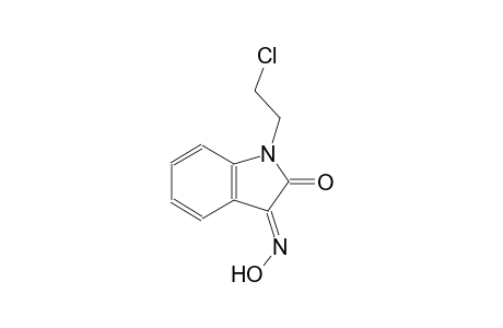 (3E)-1-(2-chloroethyl)-1H-indole-2,3-dione 3-oxime