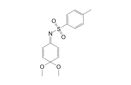 1-[(Tolylsulfonyl)imino-4,4-dimethoxy-1,4-dihydrobenzene