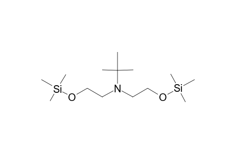 Diethanolamine <N-tert-butyl->, di-TMS