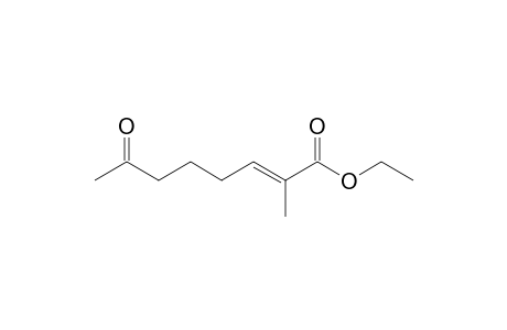 Ethyl (E)-2-methyl-7-oxooct-2-enoate