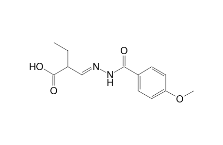 2-(4'-Methoxybenzoylhydrazono) methylbutanoic acid