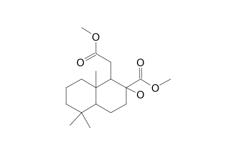 Methyl (1R,2R,8as)-2-(methoxycarbonyl)-2-hydroxy-5,5,8A-trimethyl-trans-decalin-1-acetate