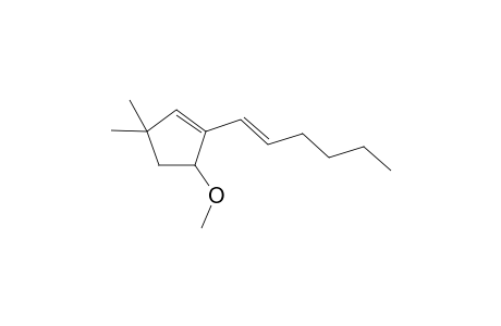 (E)-1-(hex-1-en-1-yl)-5-methoxy-3,3-dimethylcyclopent-1-ene
