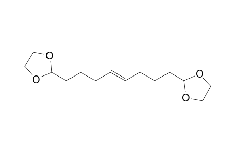 1:9 mixture of (E)- and (Z)-1,8-bis(1,3-Dioxlan-2-yl)-4-octene