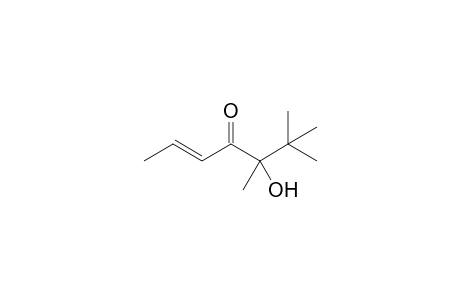 3-Hydroxy-2,2,3-trimethylhept-5-en-4-one