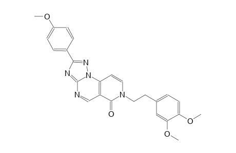 pyrido[3,4-e][1,2,4]triazolo[1,5-a]pyrimidin-6(7H)-one, 7-[2-(3,4-dimethoxyphenyl)ethyl]-2-(4-methoxyphenyl)-