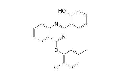 2-[4-(2-chloro-5-methylphenoxy)-2-quinazolinyl]phenol