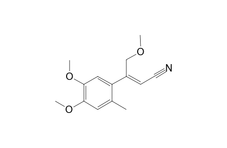 4,5-Dimethoxy-2-methyl-2'-(methoxymethyl)cinnamonitrile
