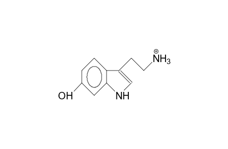 6-Hydroxy-tryptammonium cation