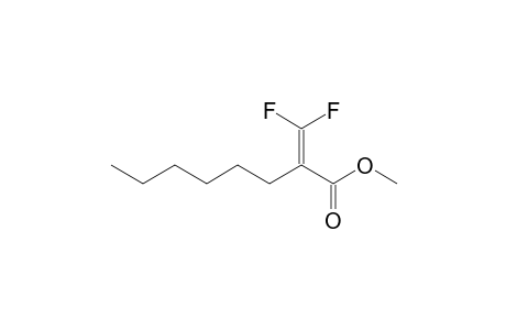 Methyl 3,3-difluoro-2-hexylacrylate