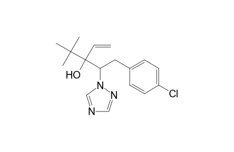 1H-1,2,4-Triazole-1-ethanol, beta-[(4-chlorophenyl)methyl]alpha-(1,1-dimethylethyl)-alpha-ethenyl-