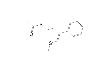 1-Methylthio-2-phenyl-4-(thioacetoxy)but-1-ene