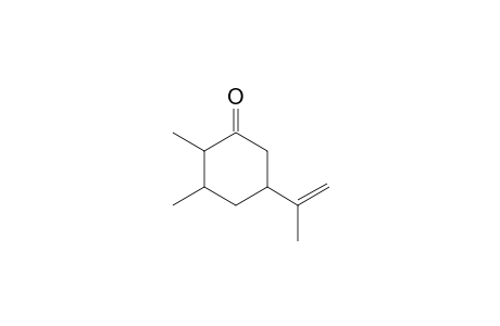 2,3-Dimethyl-5-(2'-propen-2'-yl)cyclohexanone