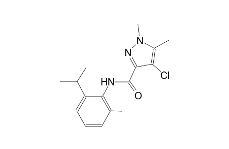 4-chloro-N-(2-isopropyl-6-methylphenyl)-1,5-dimethyl-1H-pyrazole-3-carboxamide