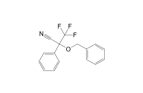 2-Benzyloxy-3,3,3-trifluoro-2-phenylpropionitrile