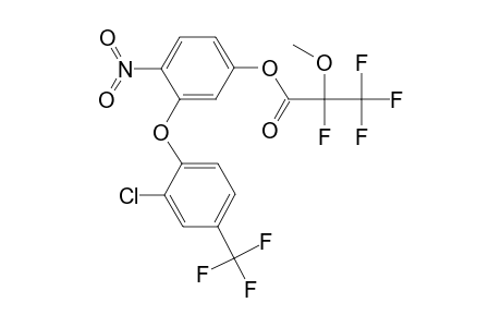 2,3,3,3-Tetrafluoro-2-methoxy-propionic acid 3-(2-chloro-4-trifluoromethyl-phenoxy)-4-nitro-phenyl ester