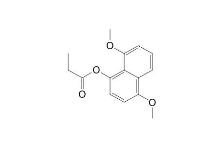 1,5-Dimethoxy-4-(propionyloxy)naphthalene