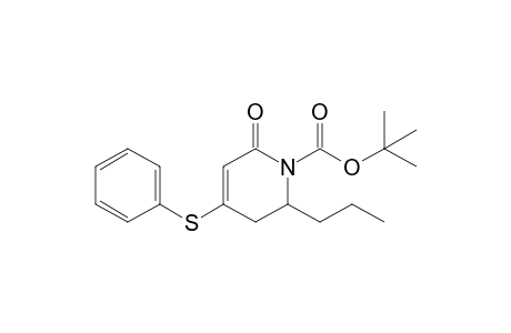 1-(tert-Butoxycarbonyl)-4-(phenylthio)-6-propyl-1,2,5,6-tetrahydro-2-pyridinonoe