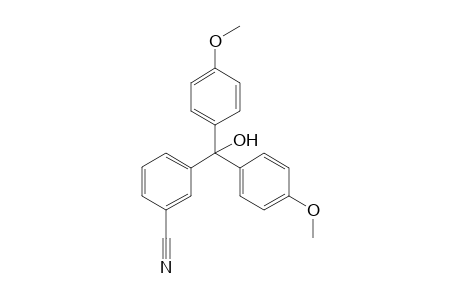 3-(hydroxybis(4-methoxyphenyl)methyl)benzonitrile