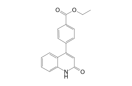 Ethyl 4-(2-oxo-1,2-dihydroquinolin-4-yl)benzoate