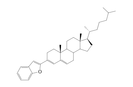 2-(Chlolesta-3,5-dien-3-yl)benzo[b]furan