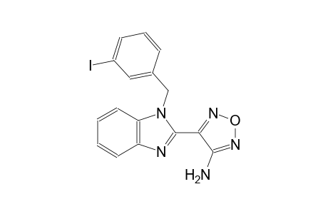 4-[1-(3-Iodo-benzyl)-1H-benzoimidazol-2-yl]-furazan-3-ylamine