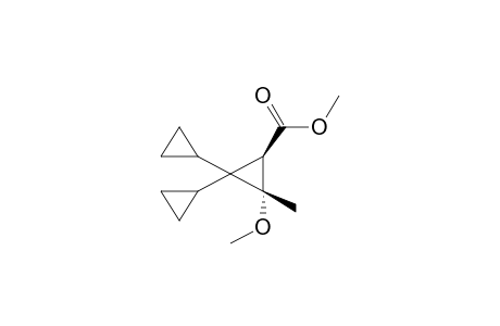 (E)-2-METHOXY-2-METHYL-3,3-DICYCLOPROPYLCYCLOPROPANCARBOXYLIC ACID,METHYL ESTER