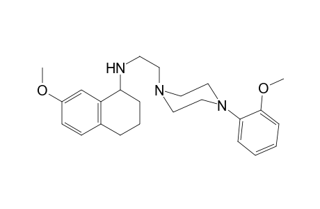 1-(2-Methoxyphenyl)-4-[N-(7-methoxy-1,2,3,4-tetrahydronaphthylen-1-yl)-2-aminoethyl]piperazine