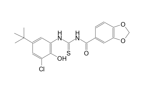 N-(1,3-benzodioxol-5-ylcarbonyl)-N'-(5-tert-butyl-3-chloro-2-hydroxyphenyl)thiourea
