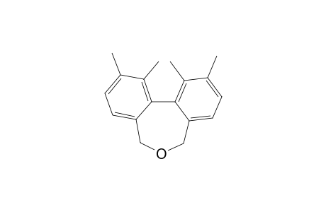 (+-)-1",2",3',4'-Tetramethyl-2,7-dihydro-3,4,5,6-dibenzoxepine