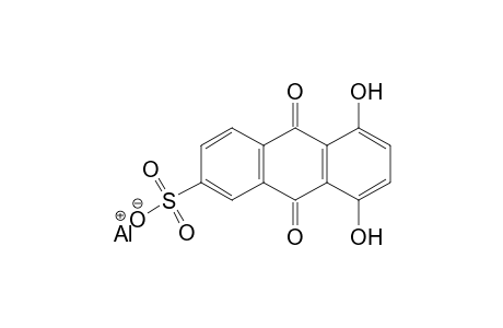 1,4-Dihydroxyantrhachinon-6-sulfonic acid-Al salt 2-Anthracenesulfonic acid, 9,10-dihydro-5,8-dihydroxy-9,10-dioxo-, aluminium salt