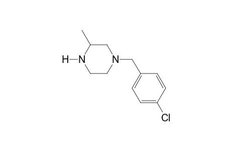 1-(4-Chlorobenzyl)-3-methylpiperazine