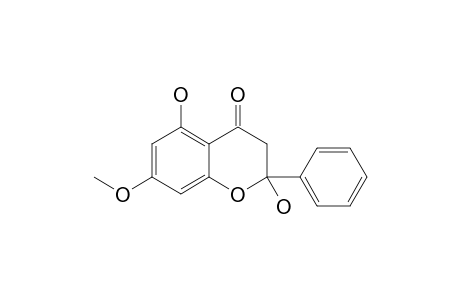 2,5-DIHYDROXY-7-METHOXYFLAVANONE;2,5-DIHYDROXY-7-METHOXY-2-PHENYL-4H-1-BENZOPYRAN-4-ONE