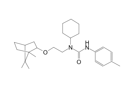 N-cyclohexyl-N'-(4-methylphenyl)-N-{2-[(1,7,7-trimethylbicyclo[2.2.1]hept-2-yl)oxy]ethyl}urea