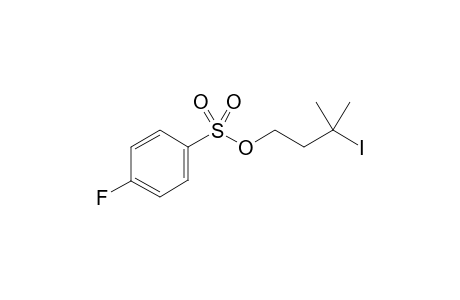 3-Iodo-3-methylbutyl 4-fluorobenzenesulfonate