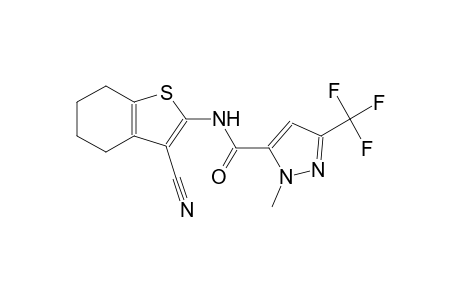 N-(3-cyano-4,5,6,7-tetrahydro-1-benzothien-2-yl)-1-methyl-3-(trifluoromethyl)-1H-pyrazole-5-carboxamide