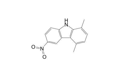 1,4-Dimethyl-6-nitro-(9H)-carbazole