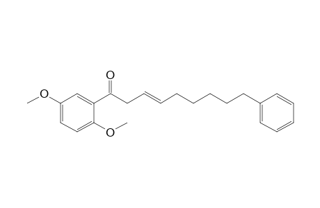 (E)-1-(2,5-dimethoxyphenyl)-9-phenyl-3-nonen-1-one
