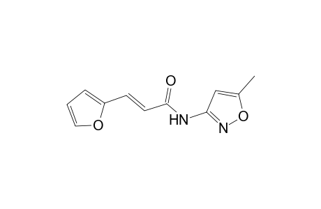 (E)-3-(2-furanyl)-N-(5-methyl-3-isoxazolyl)-2-propenamide