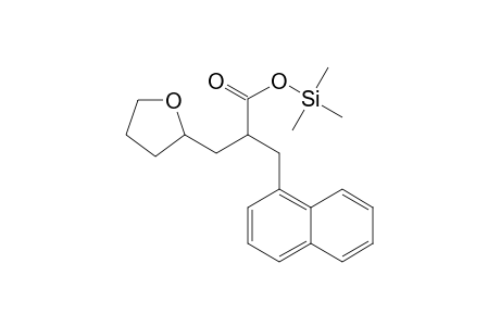 3-(1-Naphthyl)-2-tetrahydrofurfuryl-propionic acid TMS