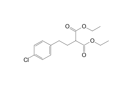 (p-chlorophenethyl)malonic acid, diethyl ester