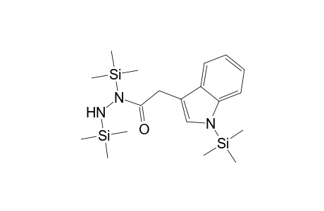 N,N'-Bis(trimethylsilyl)-2-[1-(trimethylsilyl)-1H-indol-3-yl]acetohydrazide