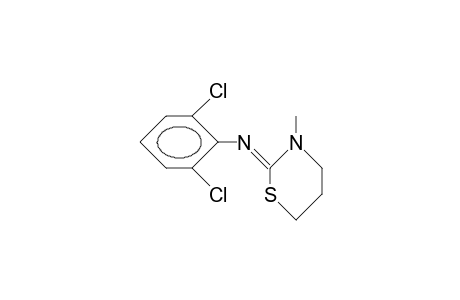 N-(2,6-Dichlorophenyl)-N-[(2Z)-3-methyl-1,3-thiazinan-2-ylidene]amine