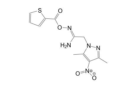 (1Z)-2-(3,5-dimethyl-4-nitro-1H-pyrazol-1-yl)-N'-[(2-thienylcarbonyl)oxy]ethanimidamide