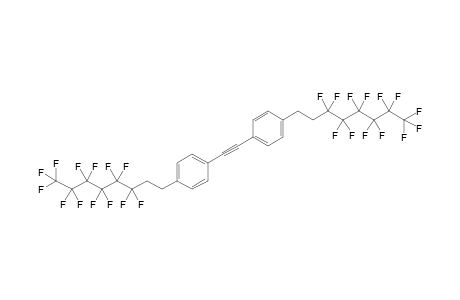 1,1'-Ethyne-1,2-diylbis[4-(3,3,4,4,5,5,6,6,7,7,8,8,8-tridecafluorooctyl)benzene]