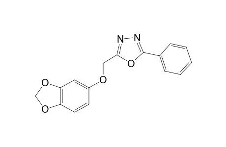 1,3,4-Oxadiazole, 2-[(1,3-benzodioxol-5-yloxy)methyl]-5-phenyl-